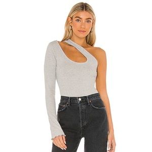 Lovers + Friends ONE SLEEVE CUTOUT TOP - NWT